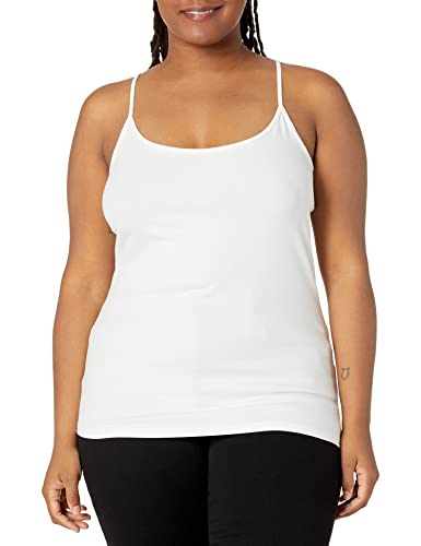 Amazon Essentials Women's Slim-Fit Camisole, Pack of 4