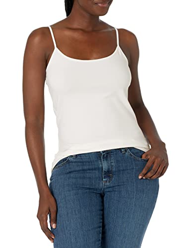 Amazon Essentials Women's Slim-Fit Camisole, Pack of 4